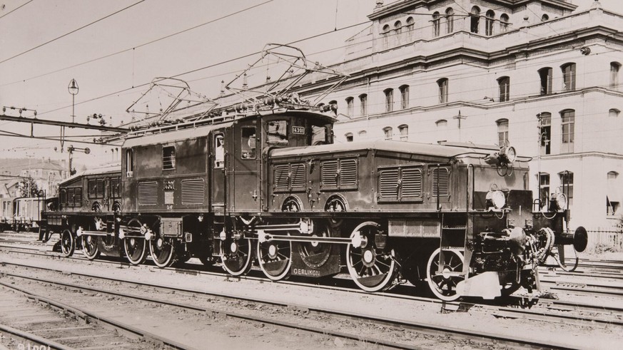 Ein SBB-«Krokodil» der ersten Baureihe (1919-1921) für den Einsatz in der Schweiz.