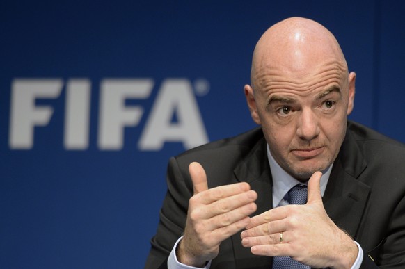 Infantino will den Videobeweis vorerst nur bei Testspielen.