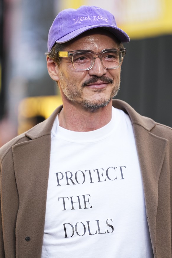 Pedro Pascal poses for photographers upon arrival at a screening of the film &#039;Thunderbolts&#039; on Tuesday, April 22, 2025, in London. (Photo by Scott A Garfitt/Invision/AP)
Pedro Pascal