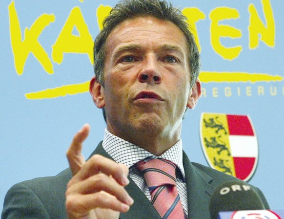 Die EU verhängte Sanktionen gegen den damaligen FPÖ-Chef Haider.&nbsp;