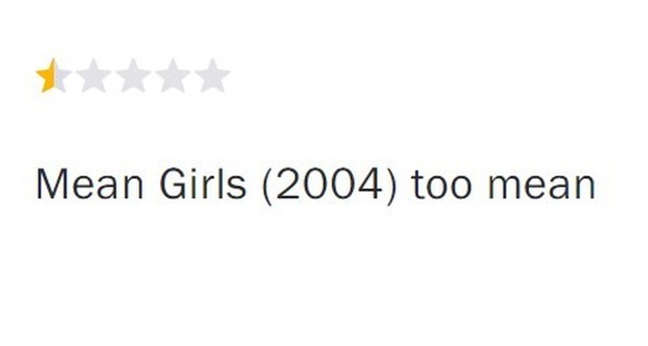 Review Mean Girls

https://www.rottentomatoes.com/m/mean_girls/reviews?type=user&amp;intcmp=rt-scorecard_audience-score-reviews