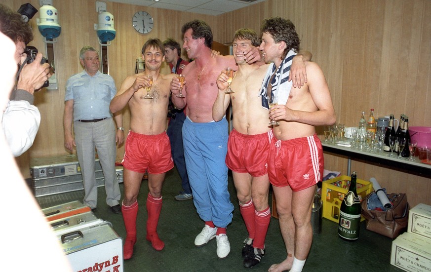 Bildnummer: 13620031 Datum: 17.06.1989 Copyright: imago/Fred Joch
Der FC Bayern M