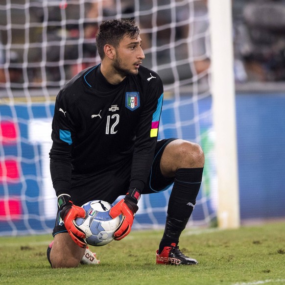 Gianluigi Donnarumma (ITA), SEPTEMBER 1, 2016 - Football / Soccer : International Friendly L