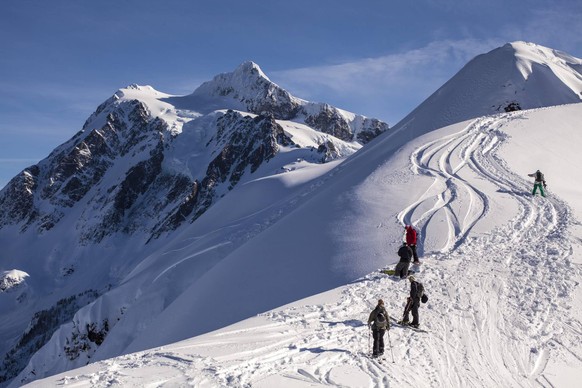 Rund um den Mount Baker fällt haufenweise Schnee.