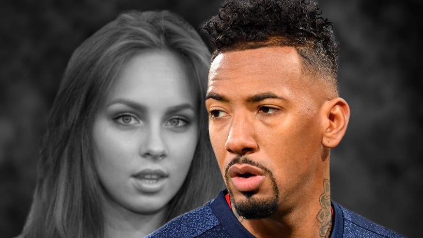 FOTOMONTAGE: Jerome BOATENG Bayern Muenchen trauert um Ex Freundin. Das Model Kasia Katarzyna Kascha LENHARD ist im Alter von 25 Jahren gestorben. Kasia Katarzyna Kascha LENHARD, Model, Roter Teppich, ...