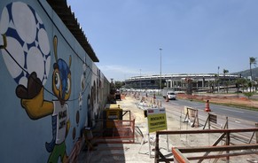 Das Maracana-Stadion in Rio de Janeiro.