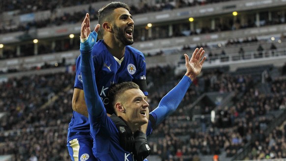 Schiessen Mahrez und Vardy Leicester zum Meistertitel?