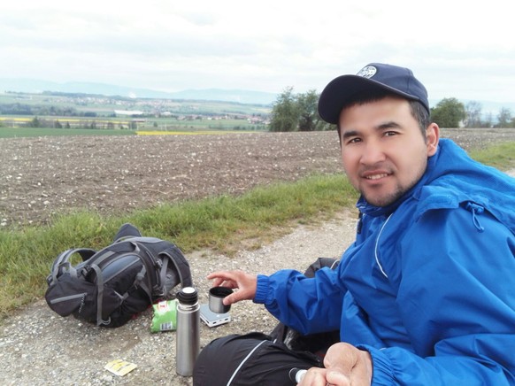 Am Donnerstag war Hamid alleine unterwegs. Mohammad musste zurück in seine Wohngemeinde Brittnau.