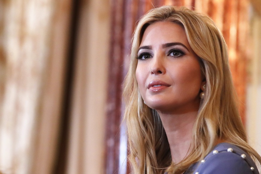 FILE - In this June 27, 2017 file photo, Ivanka Trump is seen at the State Department in Washington. Ivanka Trump is defending a White House proposal to mandate paid leave for new parents in a letter  ...