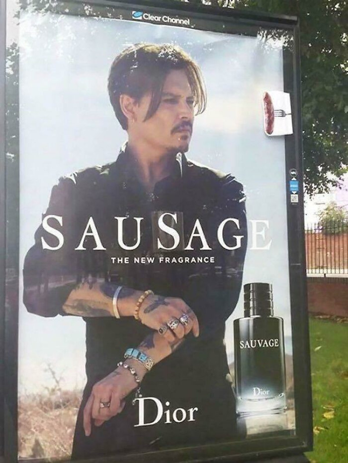 Lustiger Vandalismus