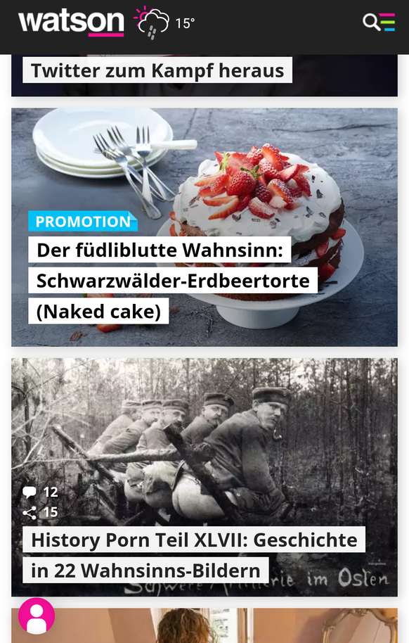 History Porn Teil XLVII: Geschichte in 22 Wahnsinns-Bildern
Da bekommt der Begriff der füdliblutte Wahnsinn eine neue Bedeutung xD