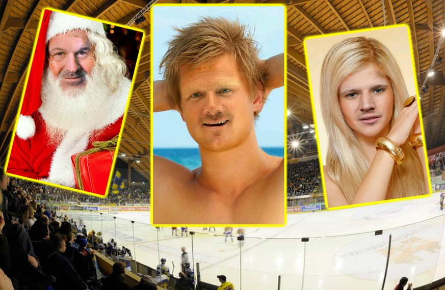 Wir haben Schweizer Eishockey-Grössen etwas umgestylt – erkennst du sie trotzdem?