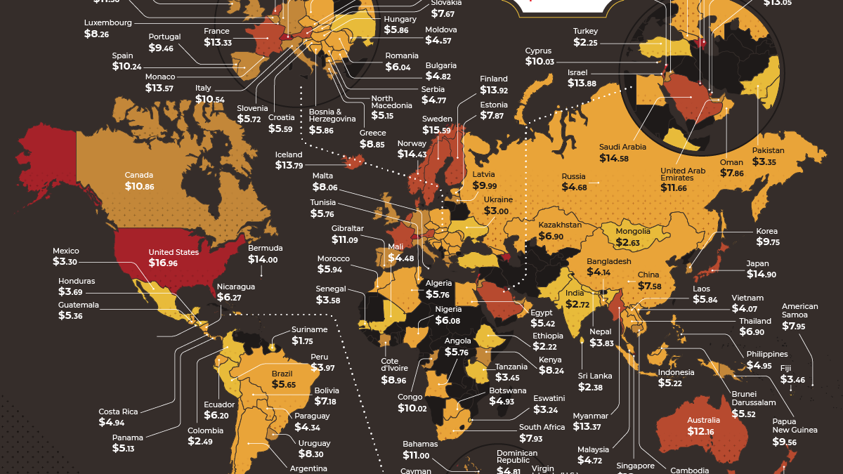 Weil Oscars sind: In diesen Ländern ist ein Kinobesuch am teuersten