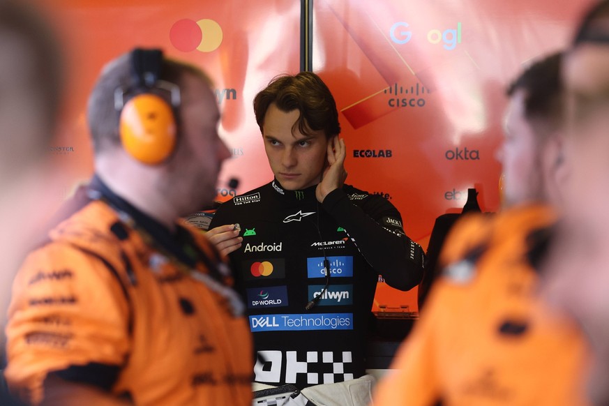 F1 Grand Prix Of Mexico City 2025 Oscar Piastri of McLaren ahead of the Formula 1 Grand Prix of Mexico City at Autodromo Hermanos Rodriguez in Mexico City, Mexico on October 26, 2025. Mexico City Mexi ...