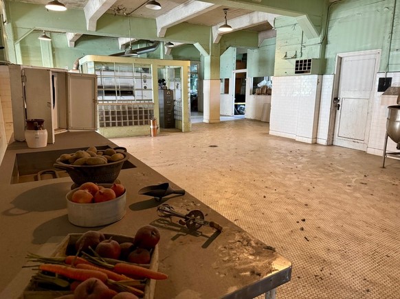 Die Küche von Alcatraz