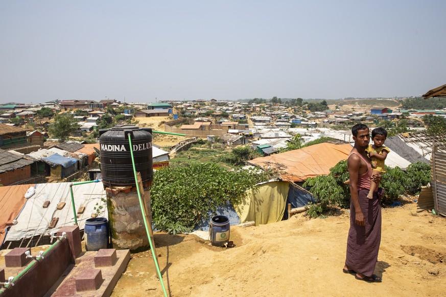 Rohingya refugee camp, Cox’s Bazar, Ukhiya, overview, general impressions, April 2019