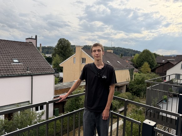 «Mein Traum ist ein ruhiges Leben»: Maksym hofft auf eine sichere Zukunft.