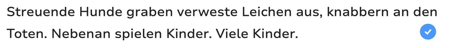 Korrektorat Fehler