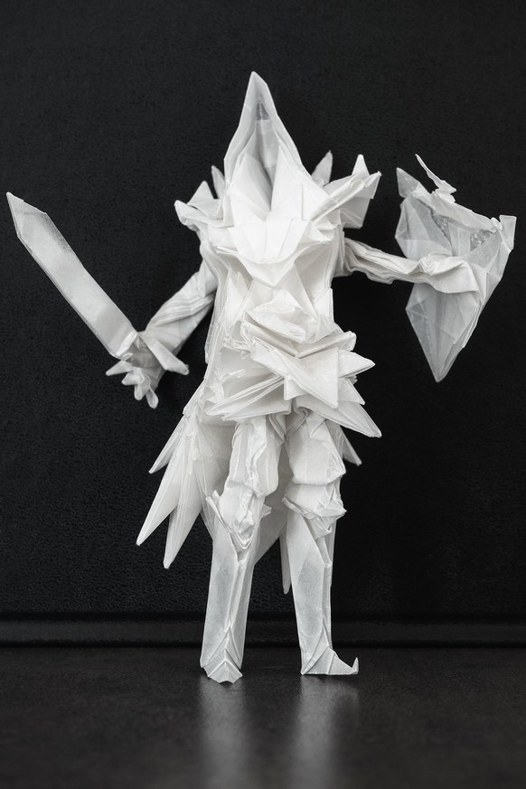 Origami-Figur von Juho Könkkölä.