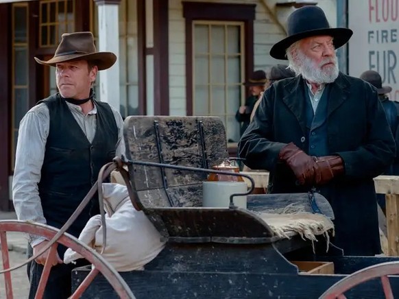 Donald und Kiefer Sutherland in «Forsaken»