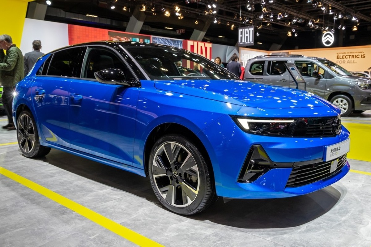 Der elektrische Astra von Opel.