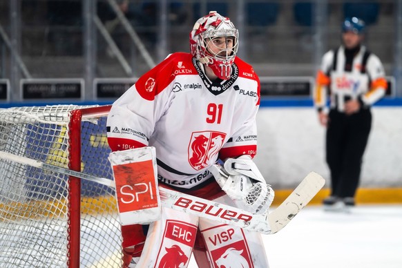 Basel, Schweiz, 21.03.2025 91, Robin Meyer EHC Visp during Playoff Final Game 3 Sky Swiss League - EHC Basel vs. EHC Visp Basel, 21.03.2025 Pascal von B�ren / SPP PUBLICATIONxNOTxINxBRAxMEX Copyright: ...