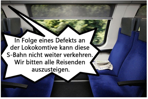 Was die SBB durch ihre Lautsprecher sagen, und was sie wirklich damit meinen
Was Watson schreibt: Lokokomtive
Was der Watson-Leser merkt:
&quot;Aha, de Praktikant het die Bildstrecki uf em iPhone zÃ ...