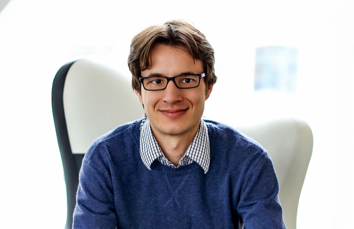 Severin Hacker war kürzlich zu Besuch an der ETH Zürich, wo er einst seinen Bachelor gemacht hat.