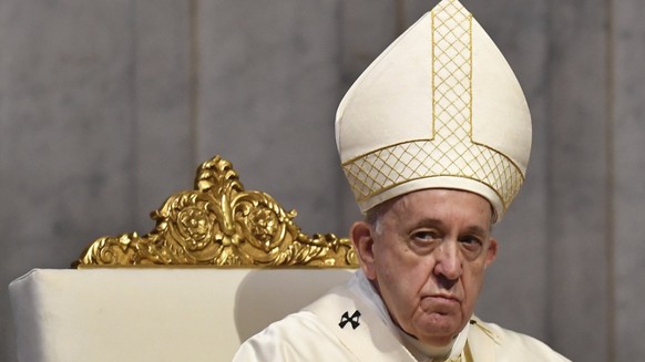 ARCHIV - Papst Franziskus kritisiert die Vorf