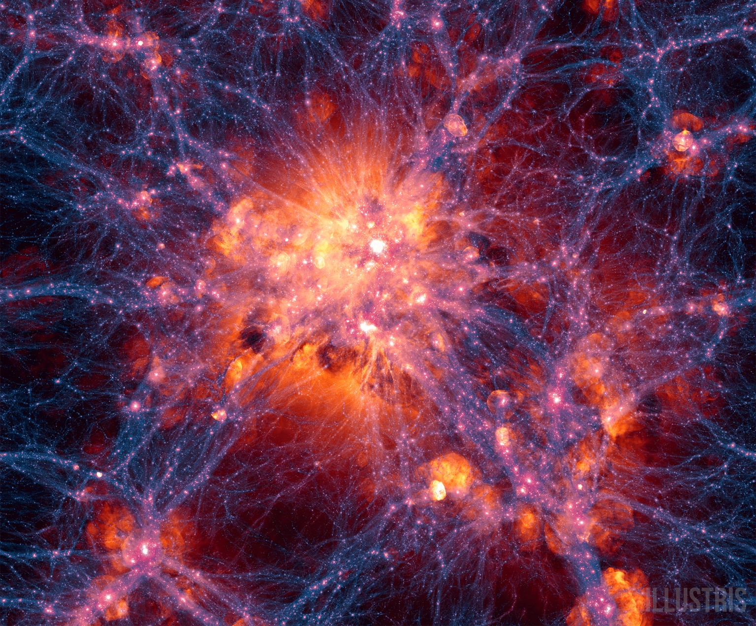 Virtueller Blick ins Weltall: Computersimulation&nbsp;Illustris.