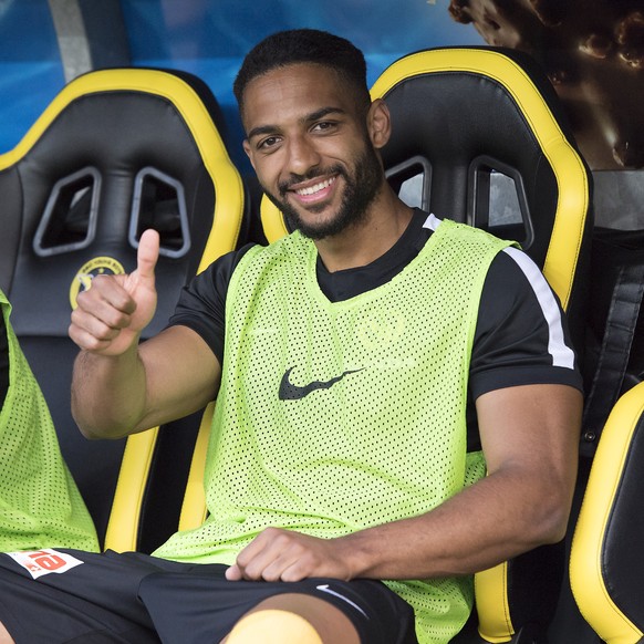 YBs Gregory Wuethrich, im Fussball Meisterschaftsspiel der Super League zwischen dem BSC Young Boys und dem FC Lausanne-Sport, LS, im Stade de Suisse in Bern, am Freitag, 2. Juni 2017. (KEYSTONE/Antho ...