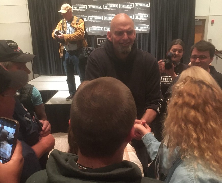 John Fetterman, Senator-Kandidat der Demokraten in Pennsylvania.
