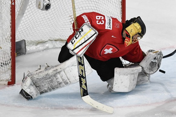 ARCHIV - ZUR SELEKTION DER SCHWEIZER EISHOCKEY-NATIONALTEAMS FUER DIE OLYMPISCHEN WINTERSPIELE IN PYEONGCHANG, SUEDKOREA, STELLEN WIR IHNEN FOLGENDES BILDMATERIAL ZUR VERFUEGUNG  Switzerland&#039;s g ...