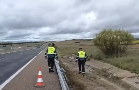 Unfall Auto mit Schweizer Kennzeichen Spanien 11.5.26