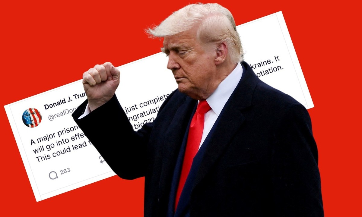 Le président américain Donald Trump a déclaré que la Russie et l'Ukraine procédaient à un échange majeur de prisonniers, dans un message publié sur les réseaux sociaux.