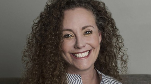 This undated photo of Julie Swetnick was released by her attorney Michael Avenatti via Twitter, Wednesday, Sept. 26. 2018. The Senate Judiciary Committee is reviewing allegations by Swetnick, accusing ...
