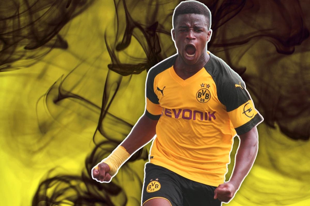 Youssoufa Moukoko vom BVB gilt als DAS Top-Talent des deutschen Fussballs.