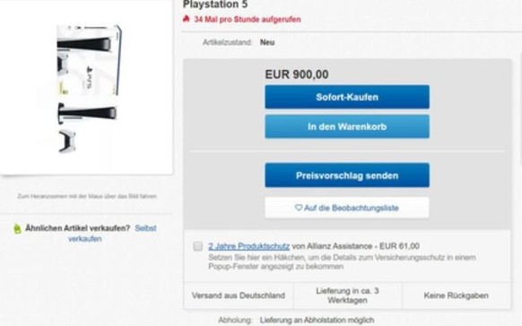 900 Euro? Schnäppchen!