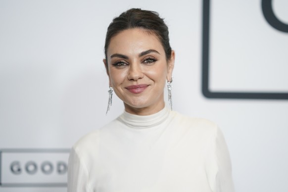 Mila Kunis arrives at the premiere of &quot;Goodrich&quot; on Tuesday, Oct. 8, 2024, in Los Angeles. (Photo by Jordan Strauss/Invision/AP)
Mila Kunis