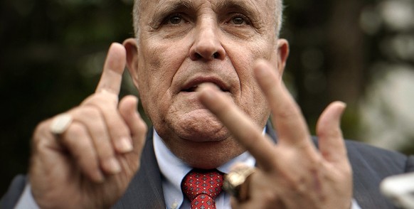 This image released by Campfire Studios shows former New York City mayor Rudy Giuliani in a scene from the documentary &quot;Rudy! A Documusical.&quot; (Campfire Studios via AP)