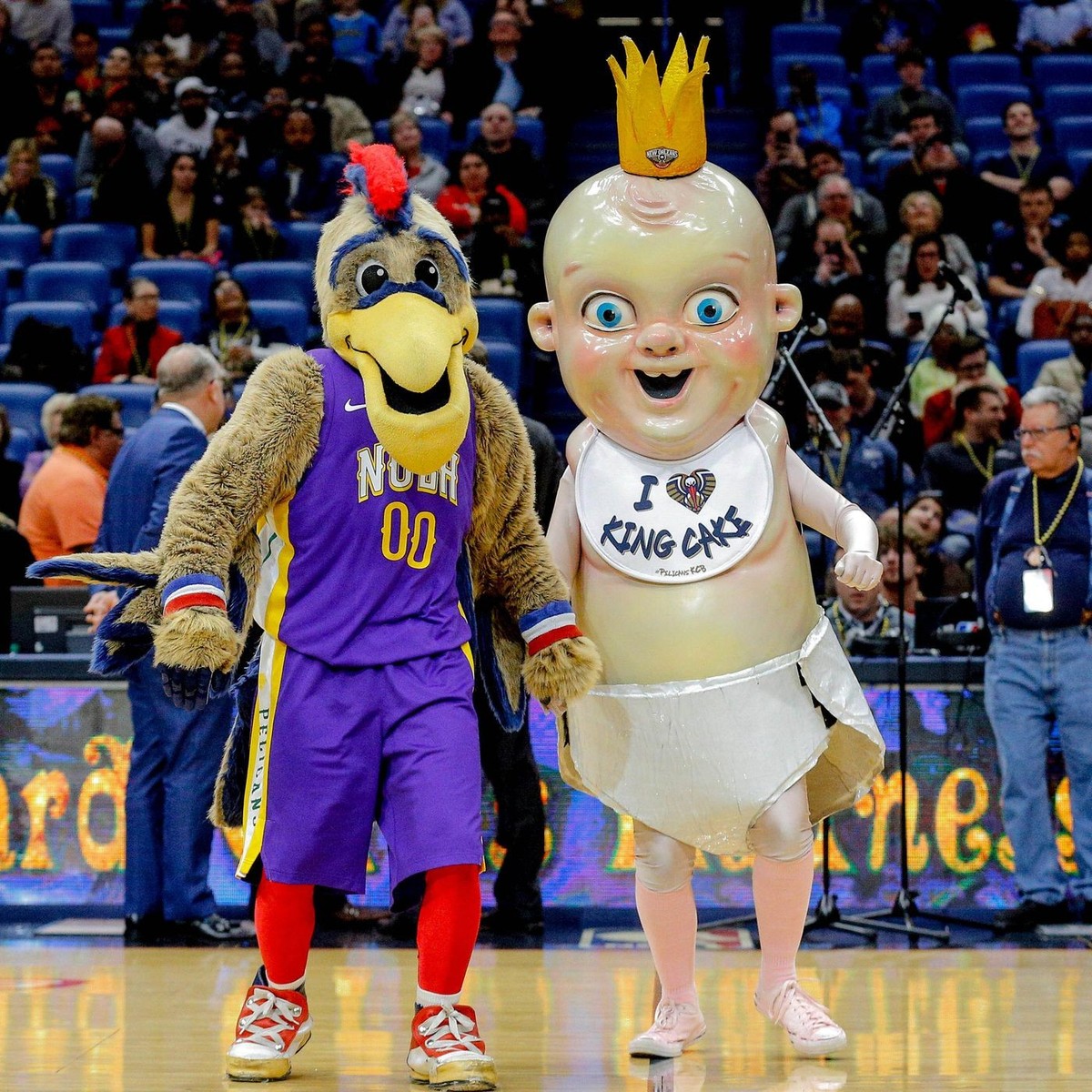 Pierre und das King Cake Baby.