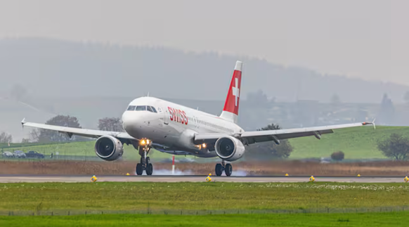Er war der älteste Airbus der Swiss-Flotte.