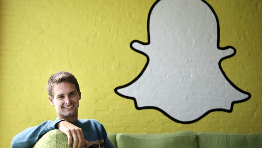Snapchat-Chef Evan Spiegel.