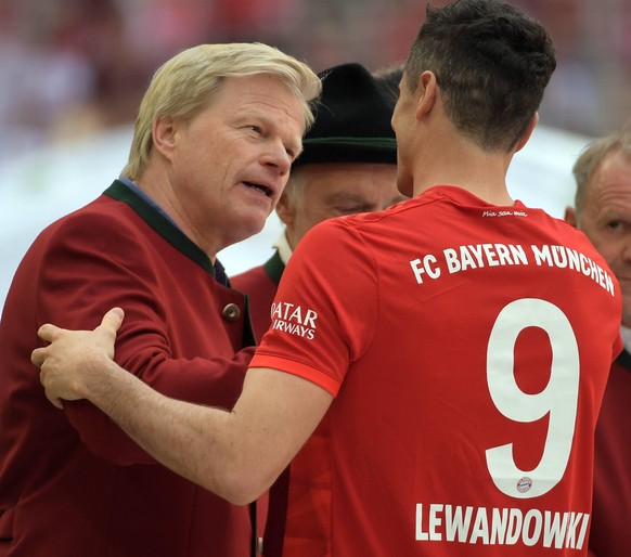 Kann Oliver Kahn seinen Superstürmer von einem Verbleib überzeugen?