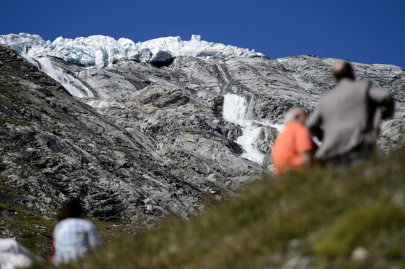 Das Allalinhorn bei Saas-Almagell.