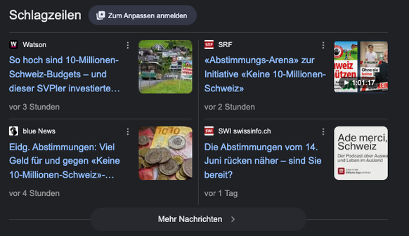 Bevorzugte Quellen auf Google: So hilfst du uns.