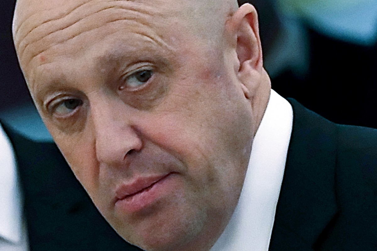 FILE - Russian businessman Yevgeny Prigozhin is shown prior to a meeting of Russian President Vladimir Putin and Chinese President Xi Jinping in the Kremlin in Moscow, Russia, July 4, 2017. The White  ...