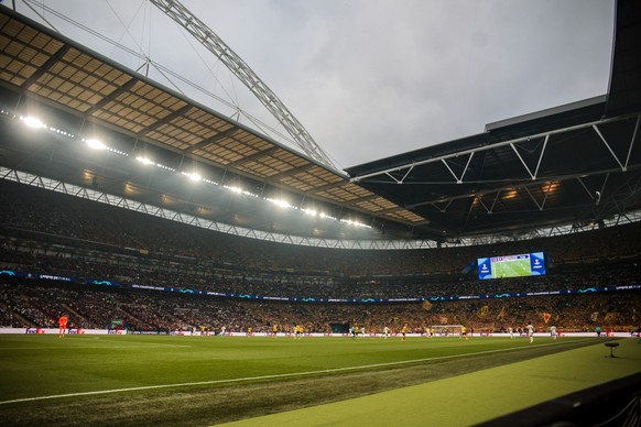 Wembleystadium 01.06.2024 Champions-League-Finale zwischen Borussia Dortmund und Real Madrid.
