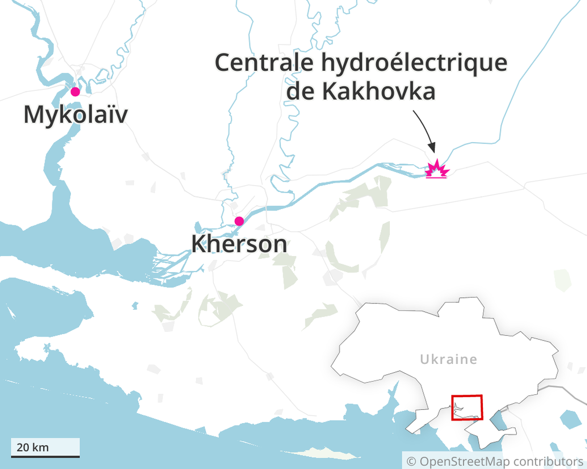 Centrale hydroélectrique de Kakhovka