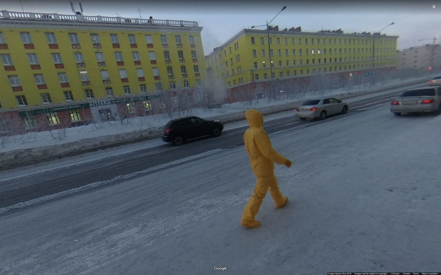 Weird shit on google street view 
https://9-eyes.com/